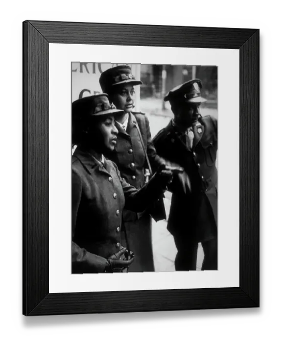 Framed Print : American Red Cross Servicewomen In Bristol Framed Print : American Red Cross Servicewomen In Bristol