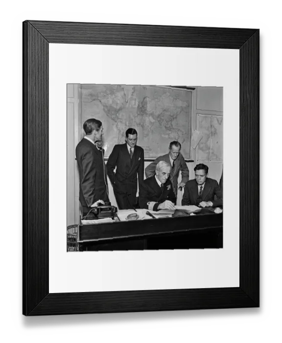 Framed Print : Ministry of War Transport