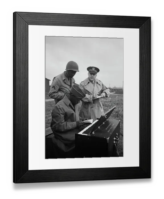 Framed Print : Soldier's Service