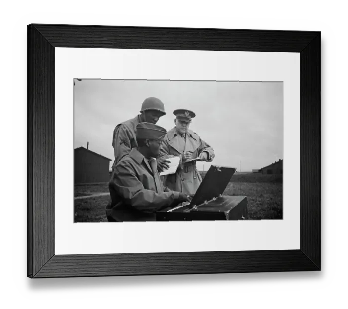 Framed Print : Soldier's Service