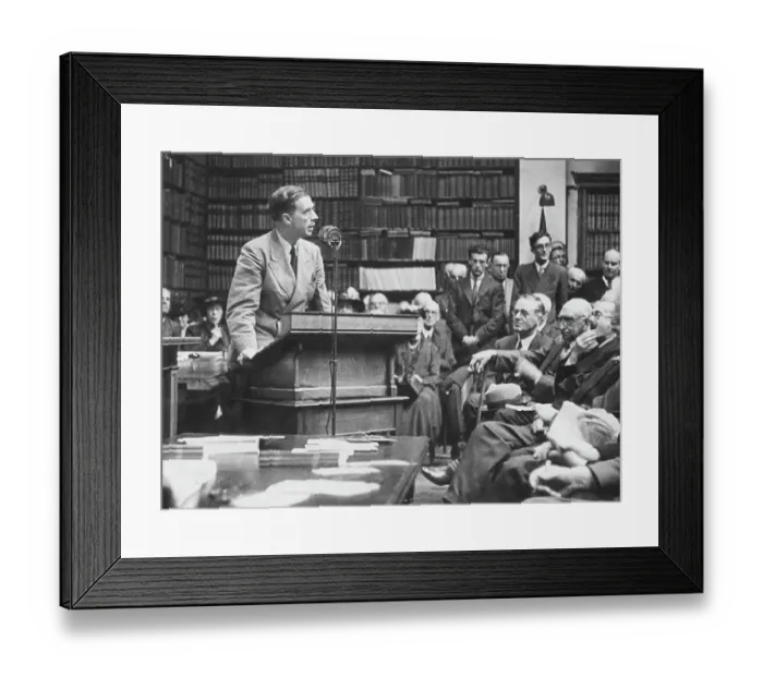 Framed Print : Huxley Defends His Position Framed Print : Huxley Defends His Position