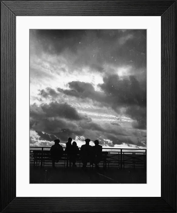 Framed Print : Blackpool Dusk Framed Print : Blackpool Dusk