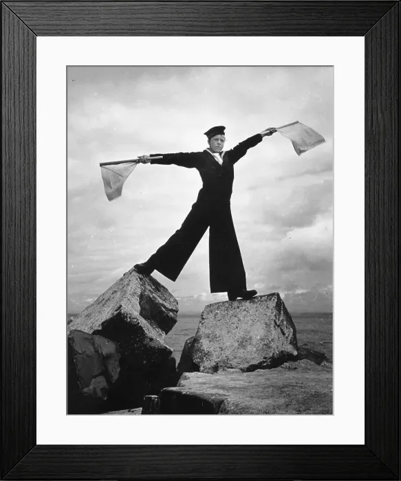 Framed Print : Naval Signals Framed Print : Naval Signals