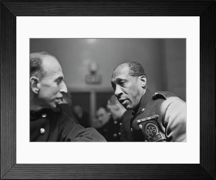 Framed Print : George Arthur Roberts, Trinidadian Civil Rights Activist, Firefighter & Soldier Framed Print : George Arthur Roberts, Trinidadian Civil Rights Activist, Firefighter & Soldier