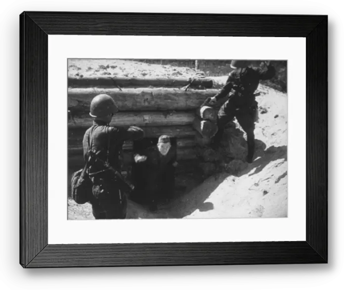 Framed Print : Aiming At Soldier Framed Print : Aiming At Soldier