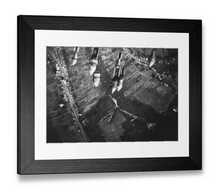 Framed Print : Bombs Dropping Framed Print : Bombs Dropping