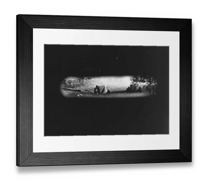 Framed Print : Anti-Tank Guns