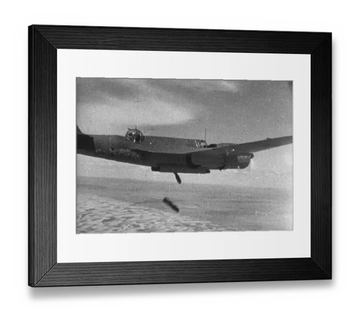 Framed Print : Soviet Bomber