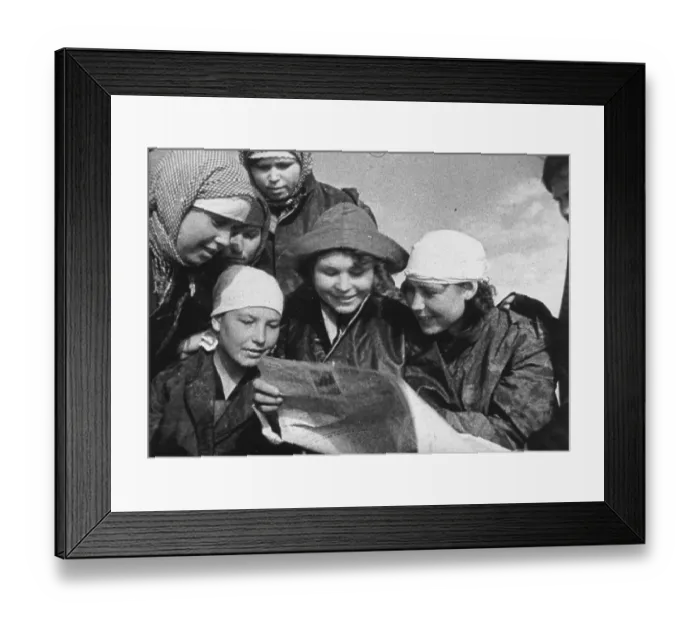 Framed Print : Trawler Crew Framed Print : Trawler Crew