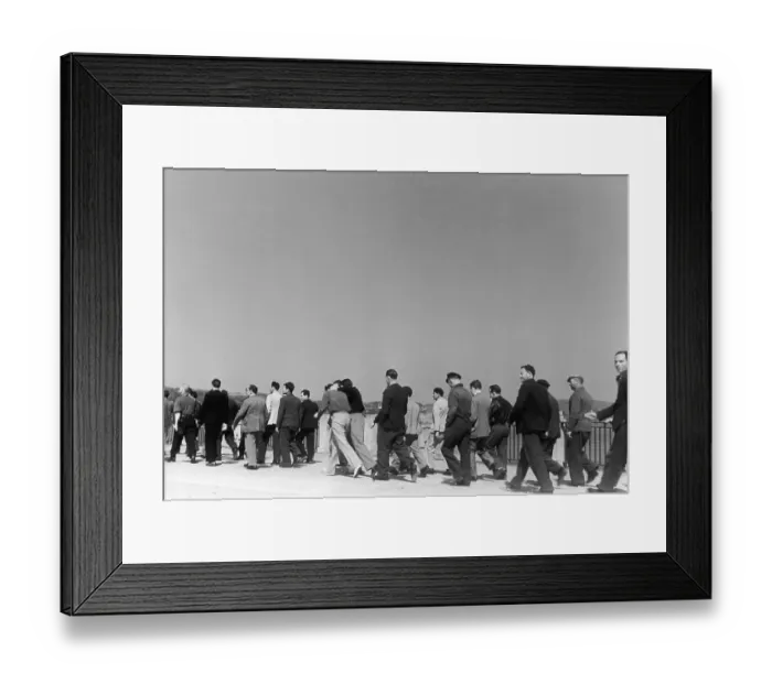 Framed Print : Isle Of Man Internees Framed Print : Isle Of Man Internees