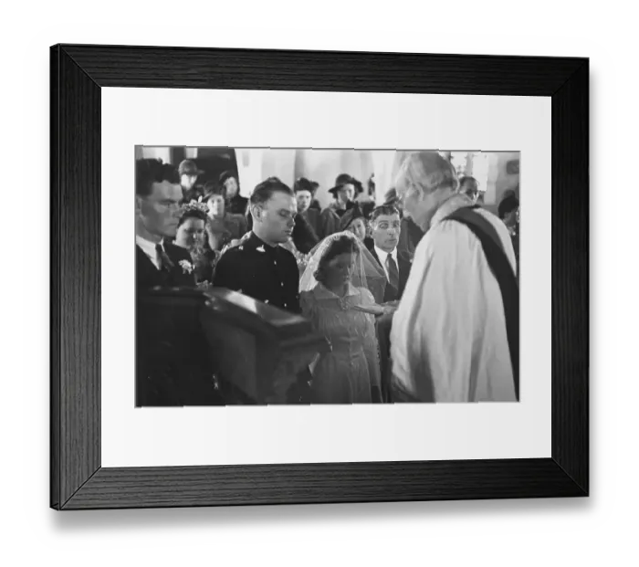 Framed Print : War Wedding Framed Print : War Wedding