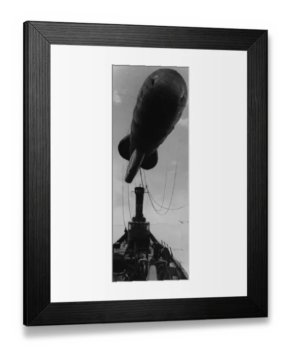 Framed Print : Barrage Balloon Framed Print : Barrage Balloon