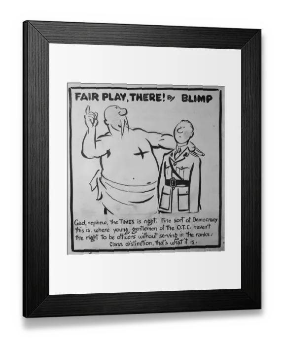 Framed Print : Colonel Blimp