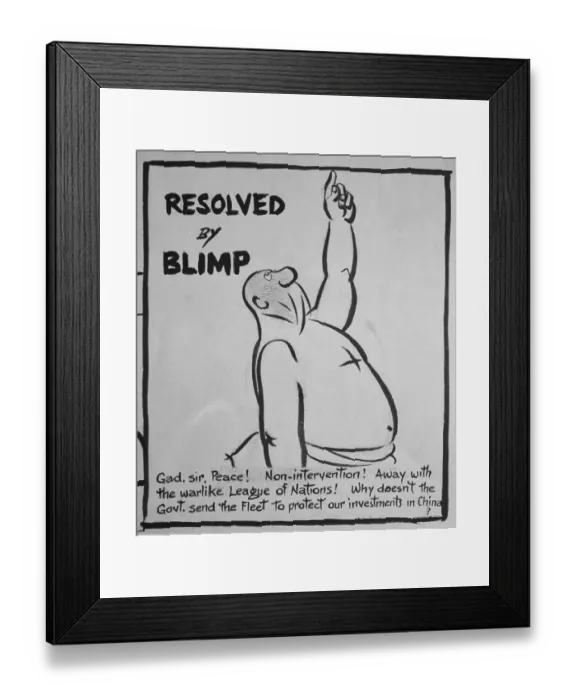 Framed Print : Colonel Blimp