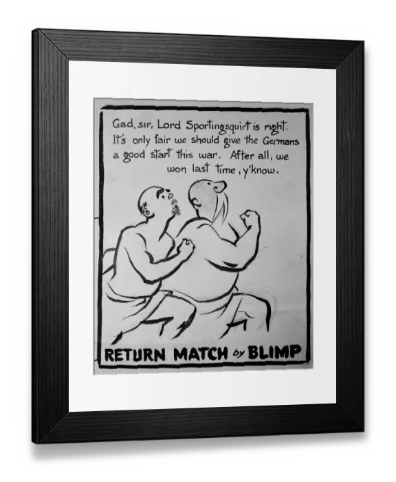 Framed Print : Colonel Blimp Framed Print : Colonel Blimp