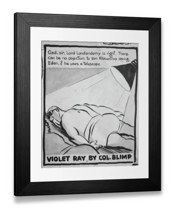 Framed Print : Colonel Blimp Framed Print : Colonel Blimp