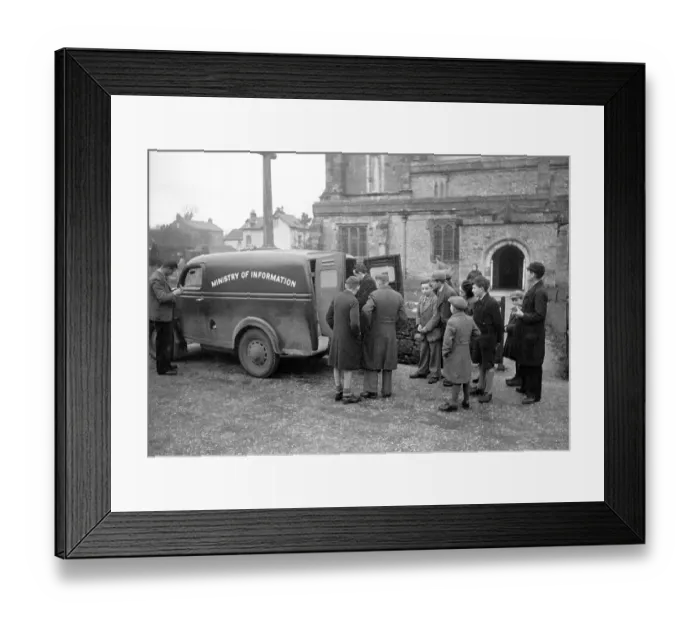 Framed Print : Ministry Of Info