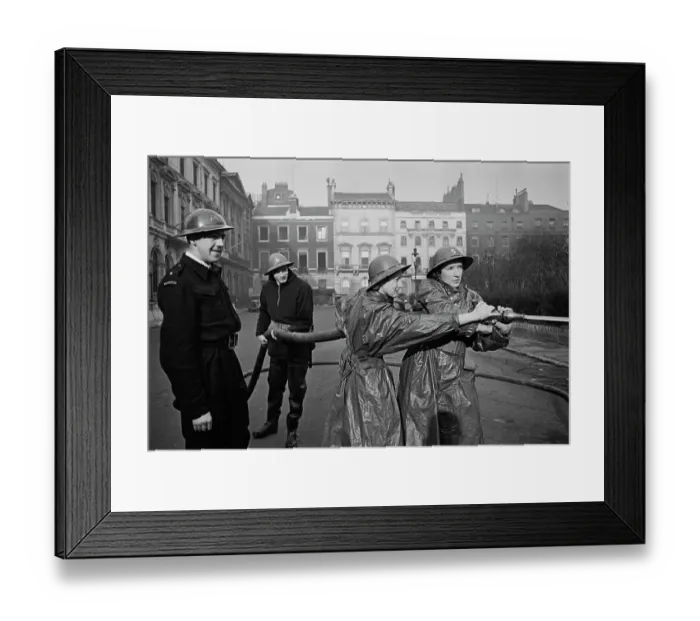 Framed Print : Air Raid Precautions Framed Print : Air Raid Precautions