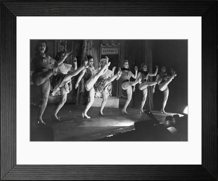 Framed Print : Ragged Chorus Line Framed Print : Ragged Chorus Line