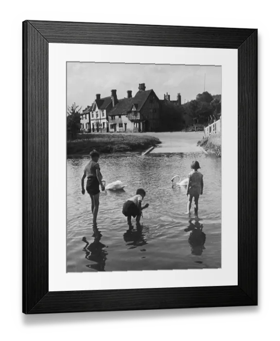 Framed Print : Village Pond Framed Print : Village Pond