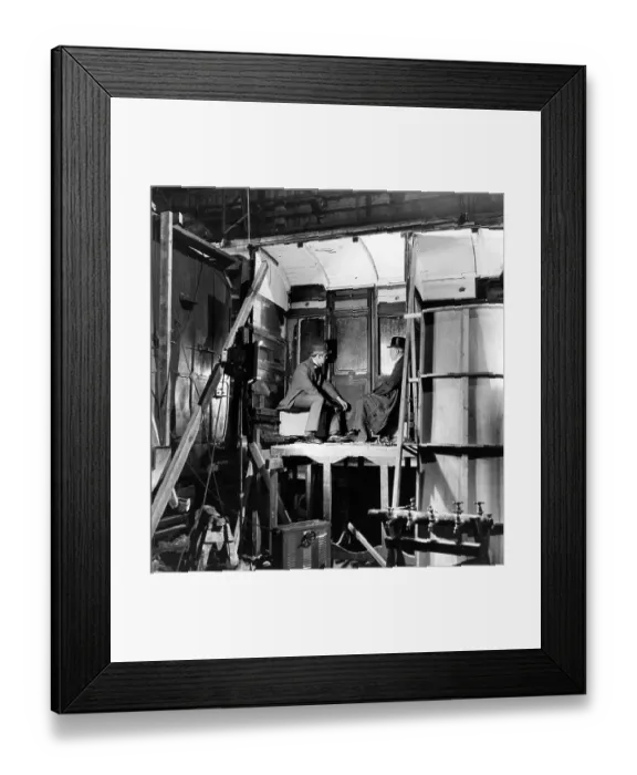 Framed Print : Hatter's Castle Props Framed Print : Hatter's Castle Props