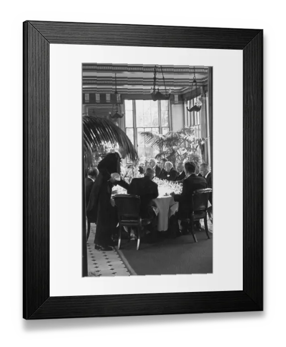 Framed Print : Ambassador's Lunch Framed Print : Ambassador's Lunch