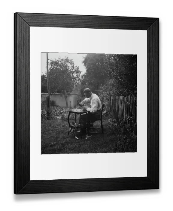 Framed Print : Satirical Puppet Show