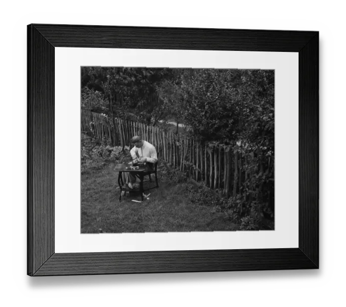 Framed Print : Satirical Puppet Show