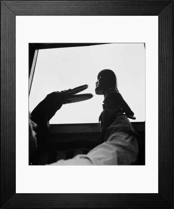 Framed Print : Satirical Puppet Show Framed Print : Satirical Puppet Show