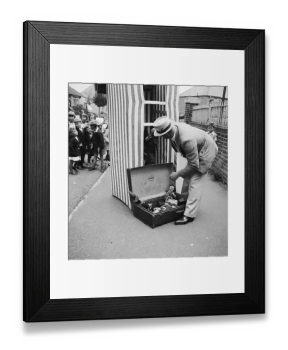 Framed Print : Satirical Puppet Show Framed Print : Satirical Puppet Show