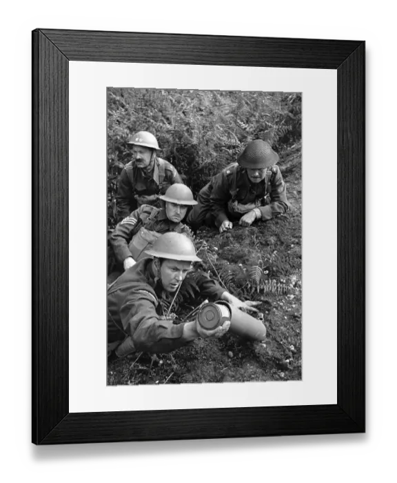 Framed Print : Home-Made Mortar Framed Print : Home-Made Mortar