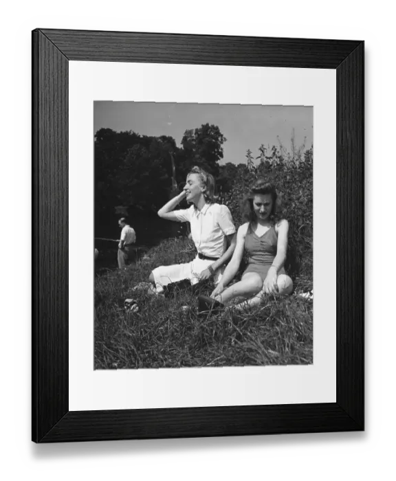 Framed Print : Summer Relaxation