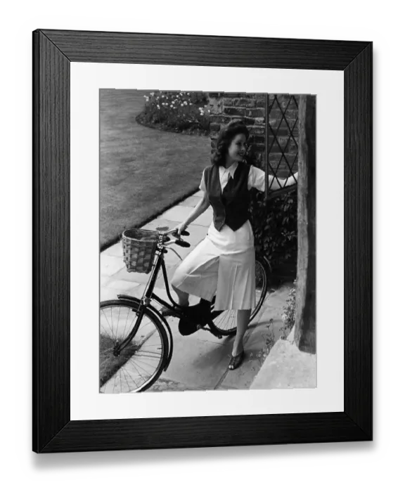 Framed Print : The Riding Habit Framed Print : The Riding Habit
