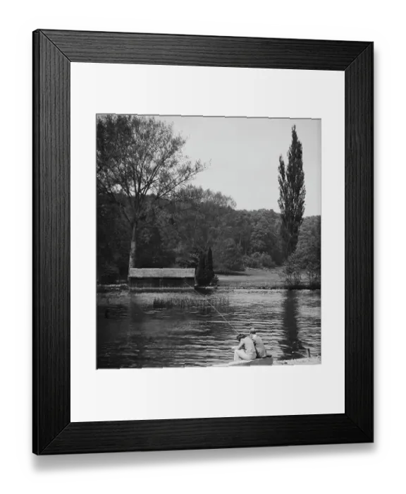 Framed Print : A Day on the River