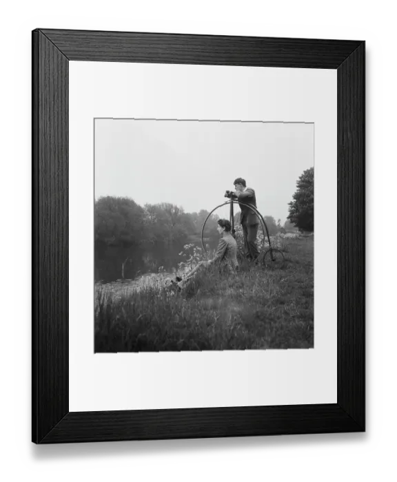 Framed Print : A Day on the River