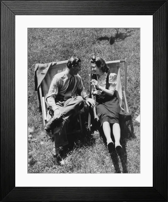 Framed Print : British Wartime Fashion Framed Print : British Wartime Fashion