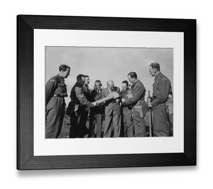 Framed Print : Home Guard Improvised Mortar