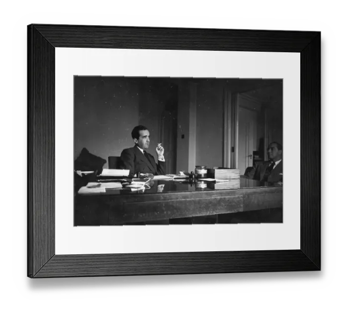 Framed Print : Edward Murrow Framed Print : Edward Murrow
