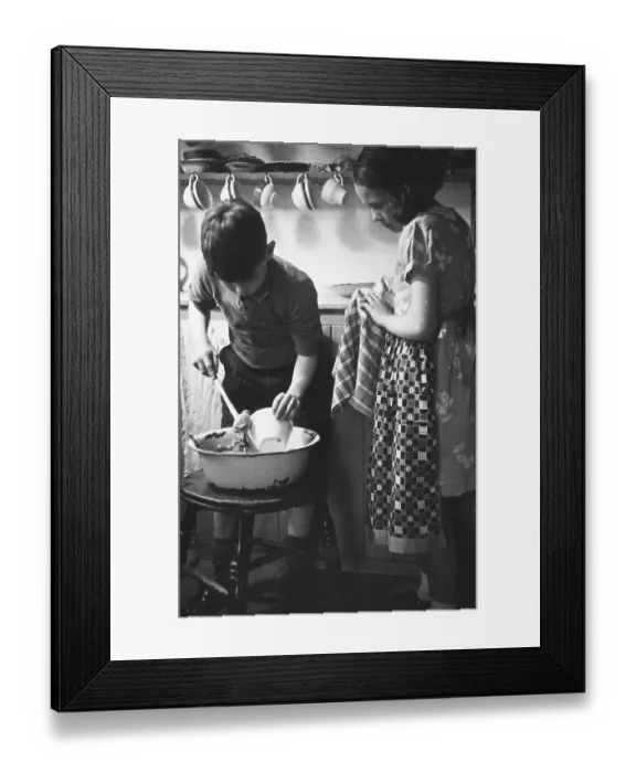 Framed Print : Young Cooks Framed Print : Young Cooks