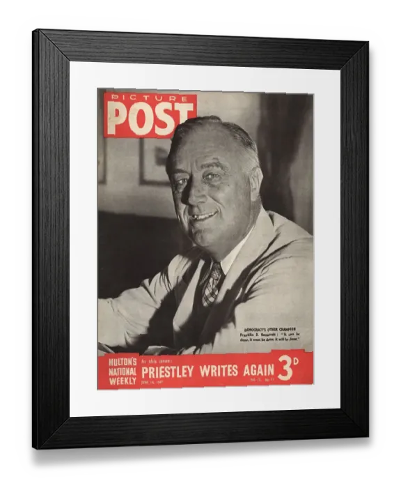Framed Print : Franklin D Roosevelt Framed Print : Franklin D Roosevelt