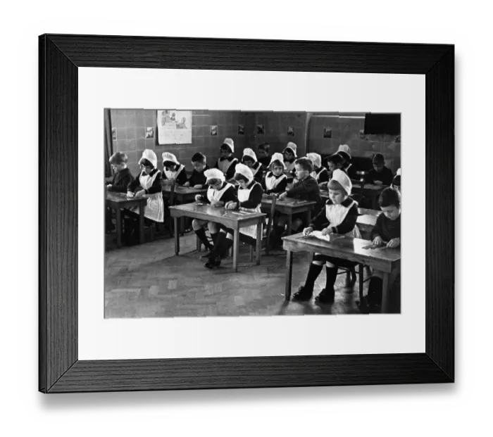 Framed Print : Foundling Children