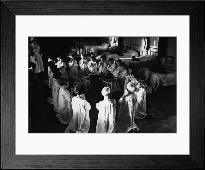 Framed Print : Foundling Children