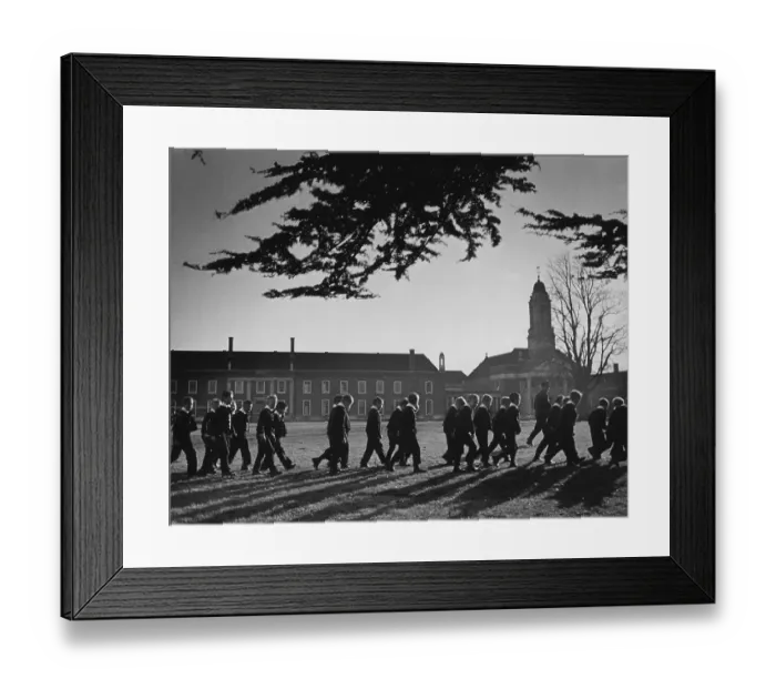 Framed Print : Foundling Hospital Boys Framed Print : Foundling Hospital Boys