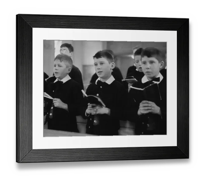 Framed Print : Foundling Hospital Boys Framed Print : Foundling Hospital Boys