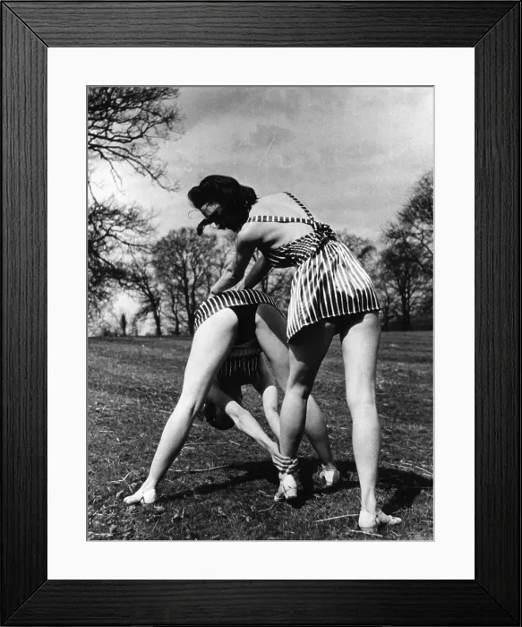 Framed Print : Ballet Exercises Framed Print : Ballet Exercises