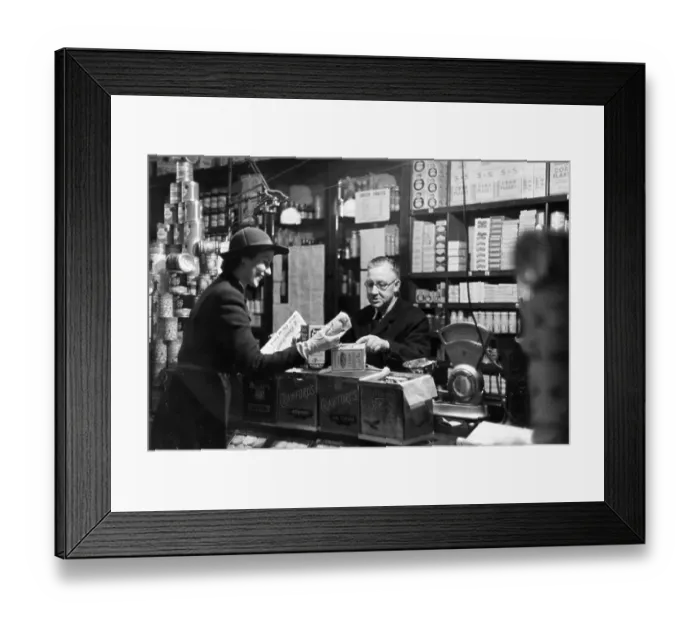 Framed Print : Grocery Shop Framed Print : Grocery Shop