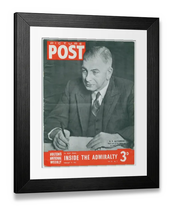 Framed Print : First Lord Of The Admiralty Framed Print : First Lord Of The Admiralty