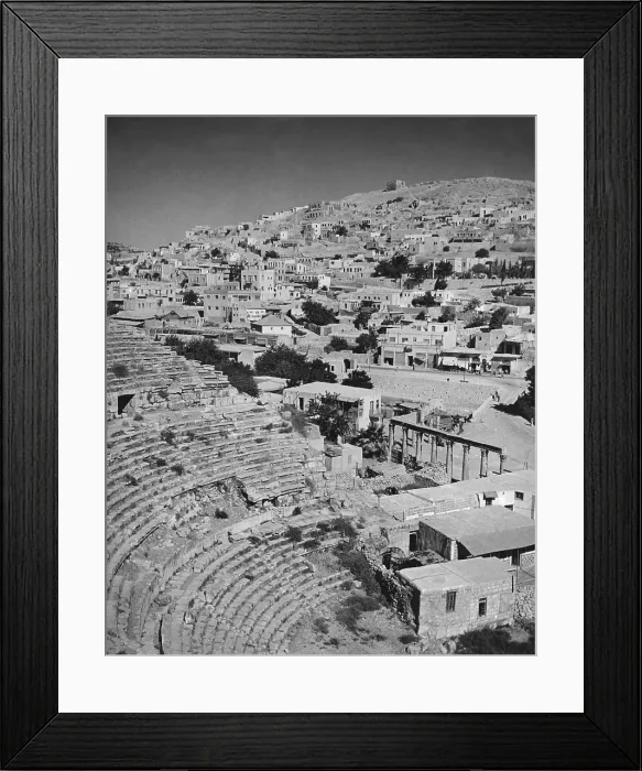 Framed Print : Amman Theatre Framed Print : Amman Theatre
