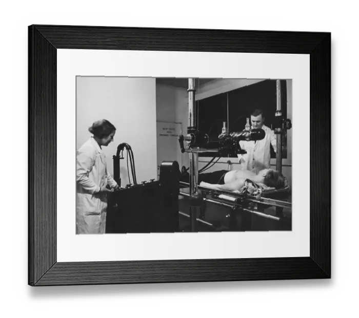 Framed Print : Taking An X-Ray Framed Print : Taking An X-Ray