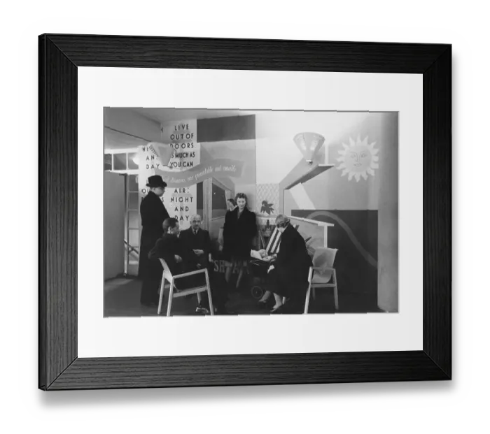 Framed Print : Cheerful Waiting Room Framed Print : Cheerful Waiting Room